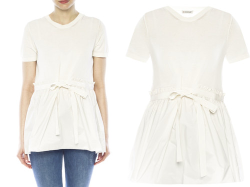 Moncler jabot évasé femmes - Évasé,