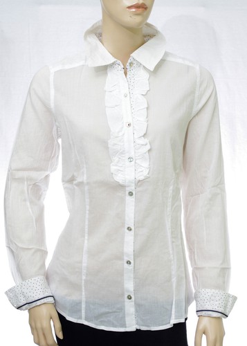 Chemise jabot code ikks - by,
